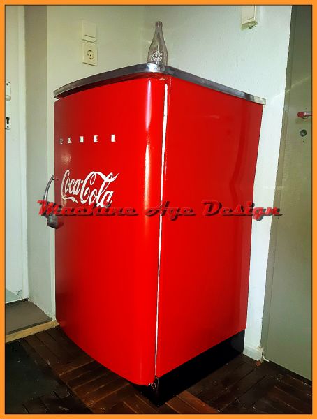retro coca-cola hűtő , antik , lehel