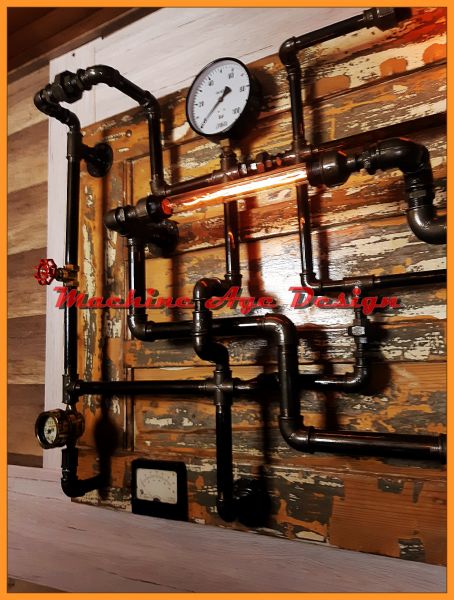 steampunk design Csőrendszer machineage