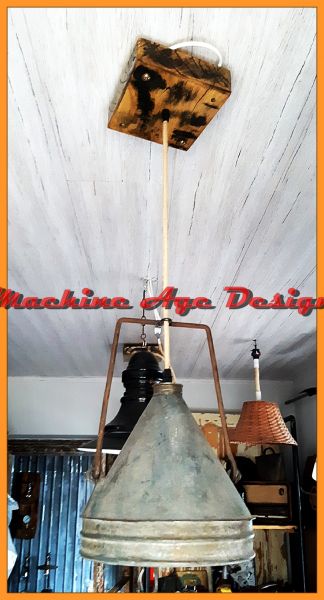 egyedi steampunk lámpa